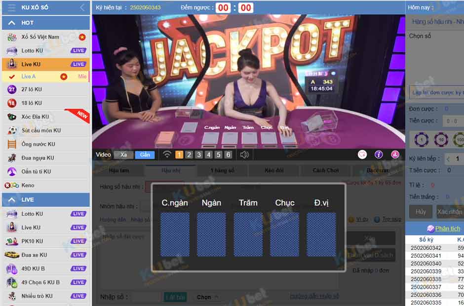 Live xổ số nhanh lotto cùng MC người Việt xinh xắn